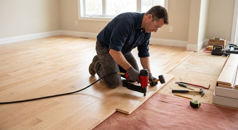 Maple Flooring Installation in Scottsdale, AZ