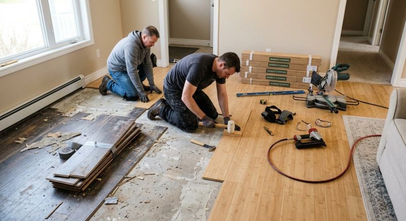 Bamboo Flooring Installation in Surprise, AZ