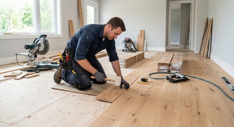 Hardwood Floor Installation in Glendale, AZ