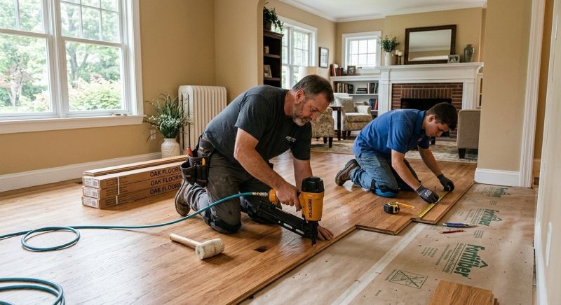 Hardwood Floor Installation in Surprise, AZ