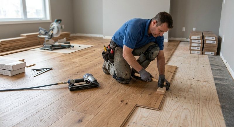 Hardwood Floor Installation in Morristown, AZ