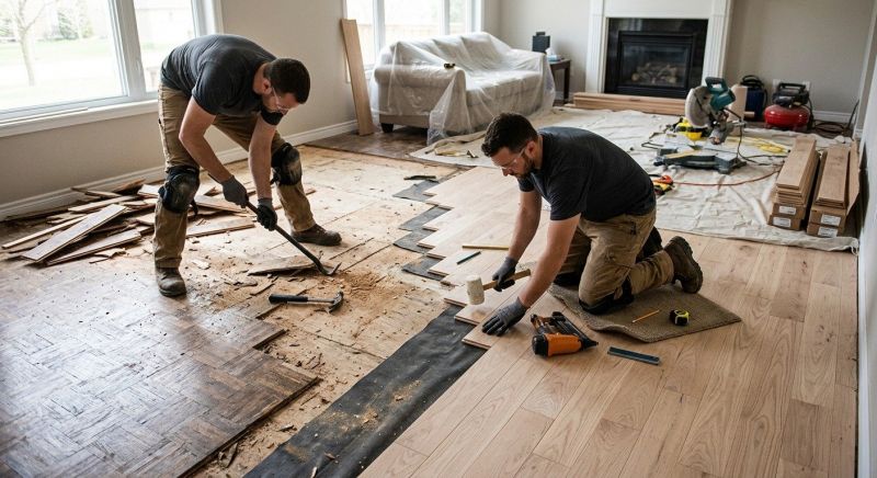 Hardwood Floor Installation in Paradise Valley, AZ