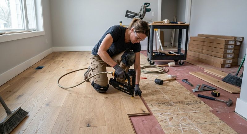 Hardwood Floor Installation in Paradise Valley, AZ