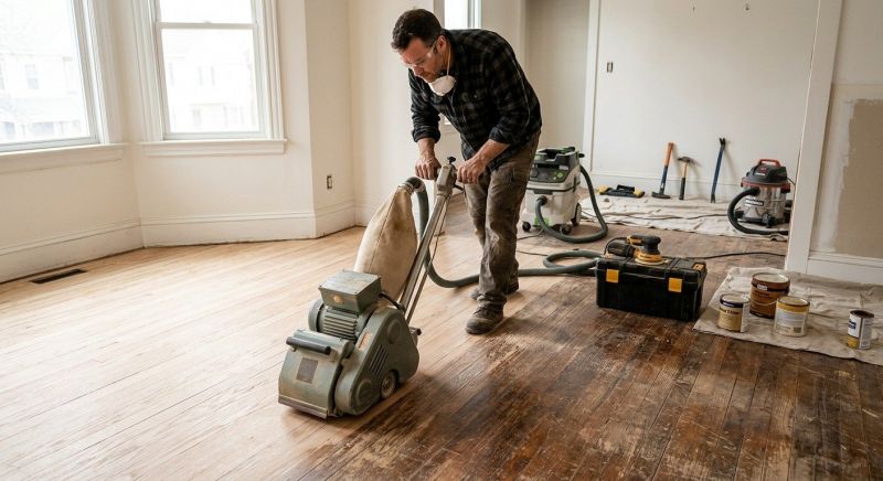 Hardwood Floor Renovation in Surprise, AZ
