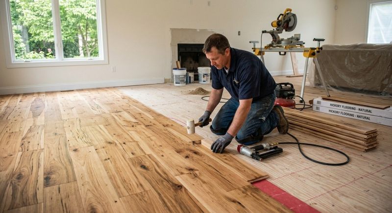 Hickory Floor Installation in Surprise, AZ