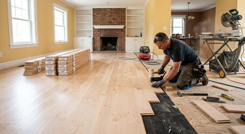 Maple Flooring Installation in Avondale, AZ