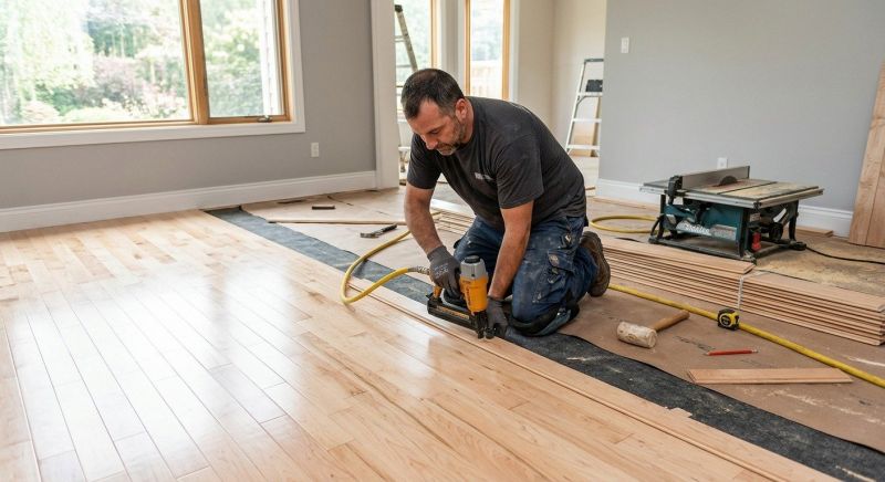 Maple Flooring Installation in Buckeye, AZ