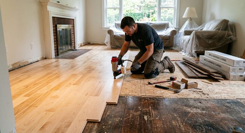 Maple Flooring Installation in Paradise Valley, AZ