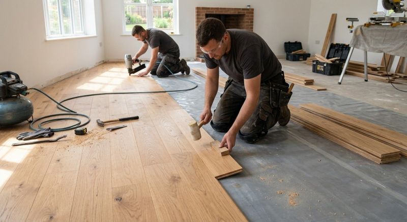 Oak Floor Installation in Avondale, AZ