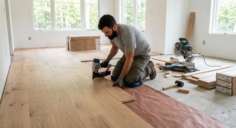 Oak Floor Installation in Glendale, AZ