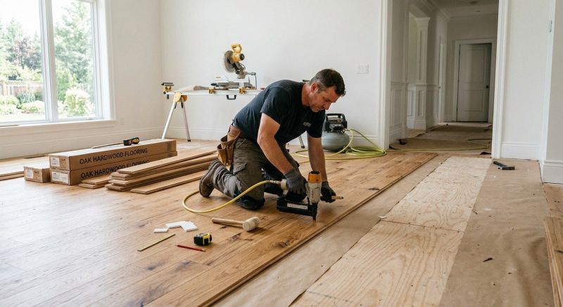 Oak Floor Installation in Laveen, AZ