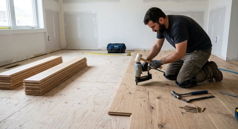 Oak Floor Installation in Surprise, AZ