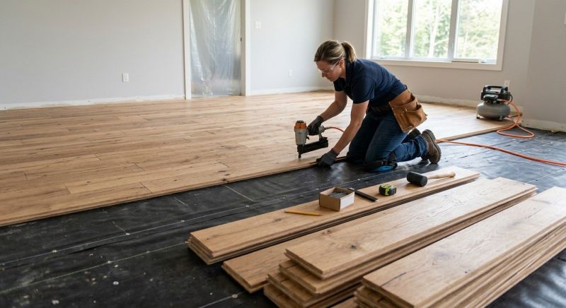 Plank Floor Installation in Surprise, AZ