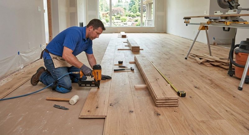 Plank Floor Installation in Surprise, AZ