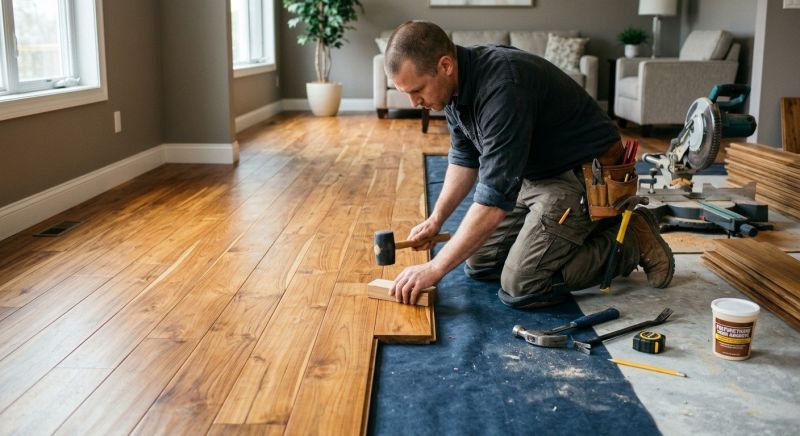 Teak Flooring Installation in Surprise, AZ