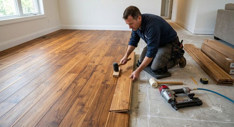 Teak Flooring Installation in Surprise, AZ