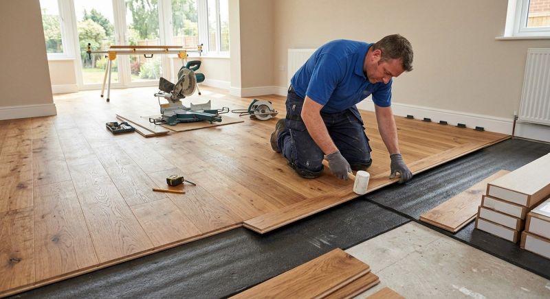 Wide Plank Floor Installation in Surprise, AZ